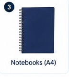 A4 Spiral Notebook