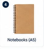 A5 Spiral Notebook
