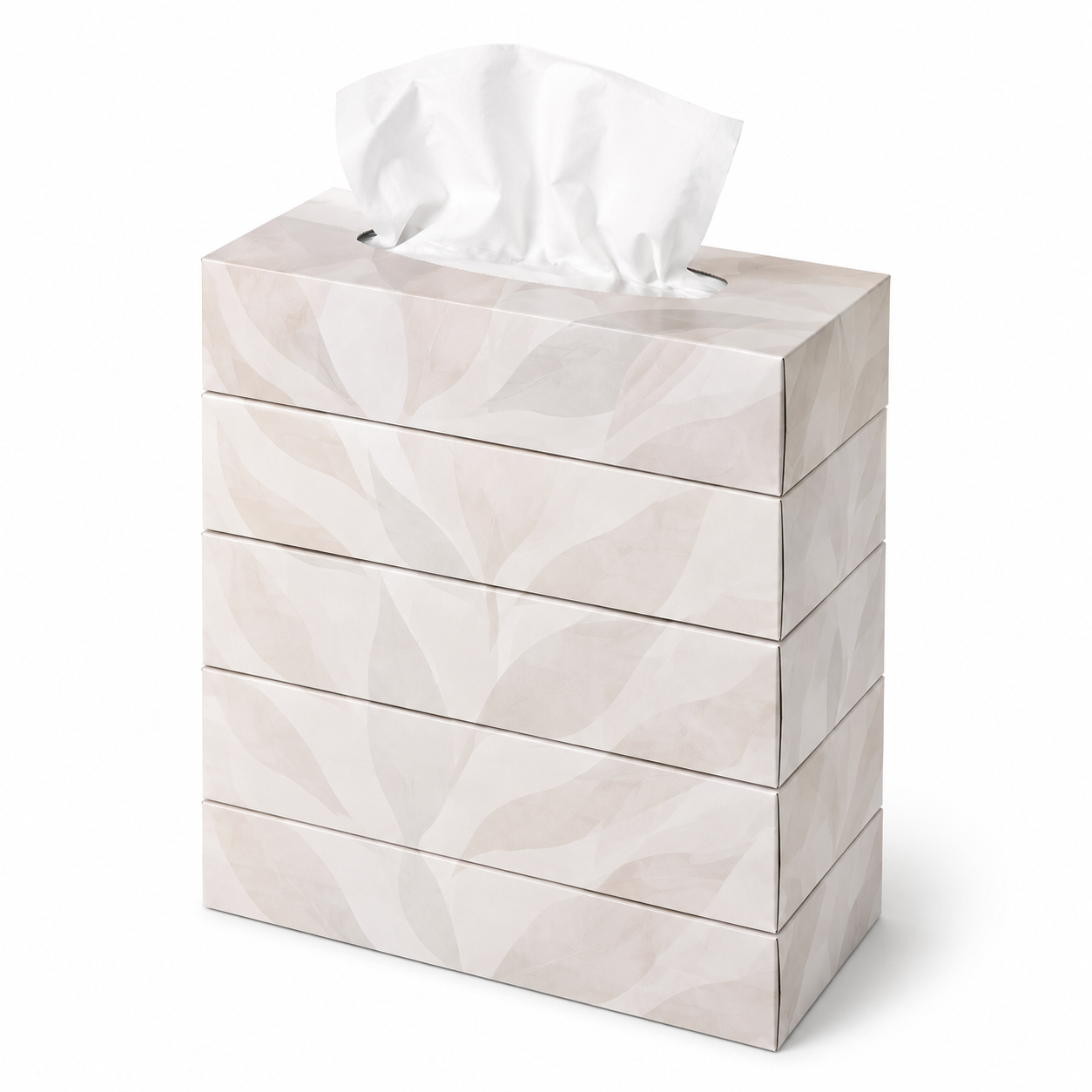 Facial Tissue Box Pack of 5